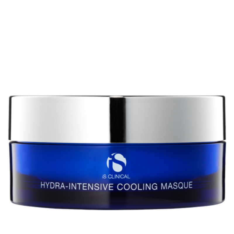 The IS Clinical Hydra-Intensive Cooling Masque is a rich, luxurious cooling treatment designed to reinvigorate, refresh and provide soothing hydration.