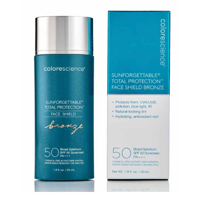 Total Protection Face Shield Bronze SPF50