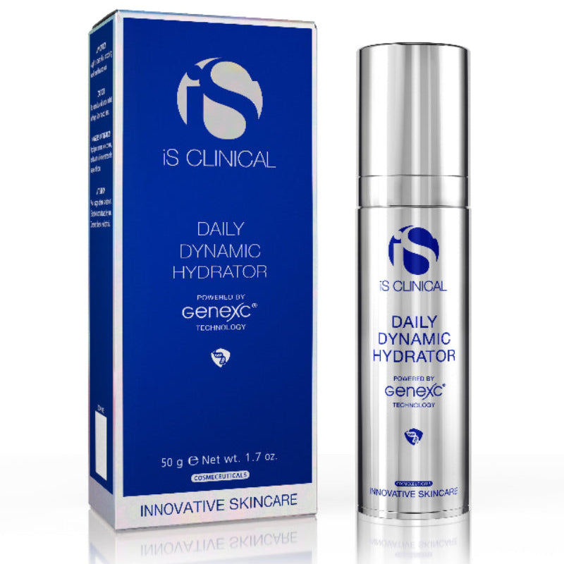 is Clinical Daily Dynamic Hydrator skincare product and packaging on a white background